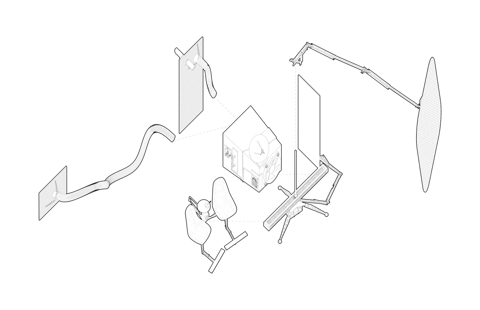 exploded axo parts
