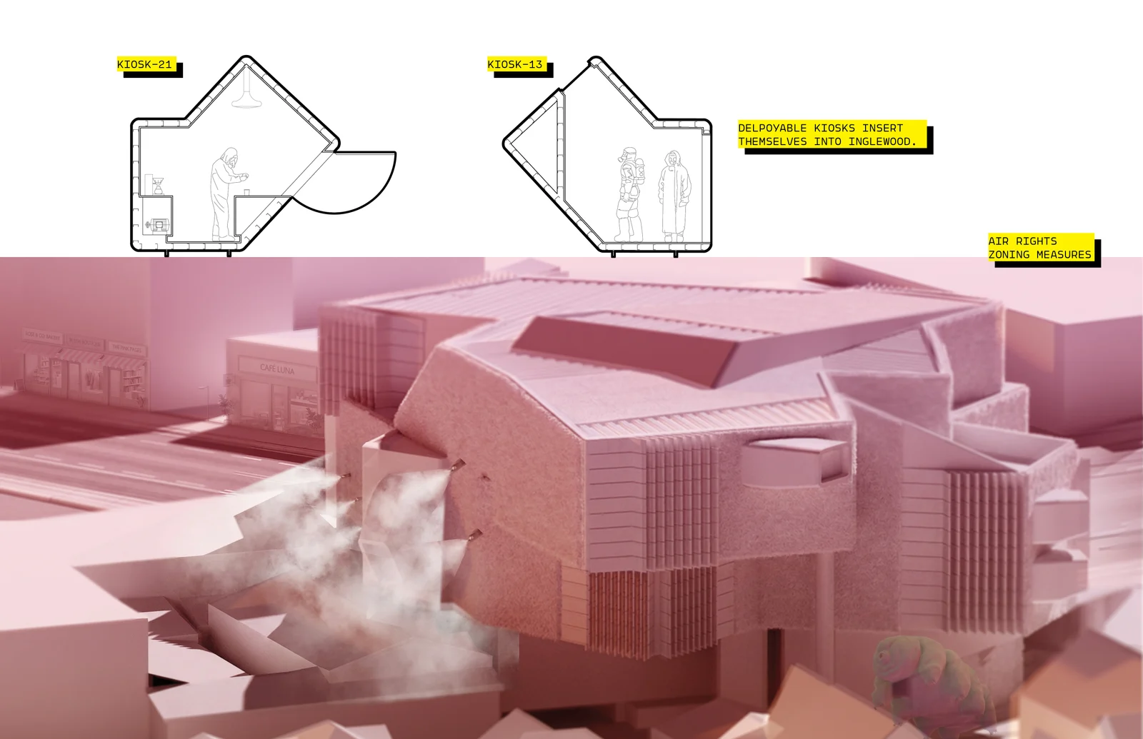 building code alternatives + deployable kiosks